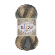Alize Diva Batik 3307 5 Adet Örgü İpi