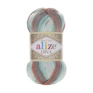 Alize Diva Batik 5550 5 Adet Örgü İpi