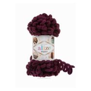 Alize Puffy 5 Adet 107 Bordo Örgü İpi