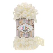 Alize Puffy 62 Açık Krem 100 gr Örgü İplik