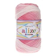 Alize Şekerim Bebe Batik 2126 100 gr Örgü İplik