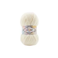 Alize Softy Mega 62 Açık Krem 100 gr El Örgü İpi
