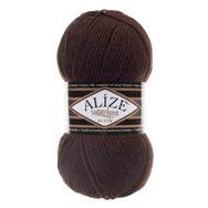 Alize Superlana Klasik 26 100 gr Kahve Örgü İpi