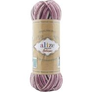 Alize Superwash Artisan 9011 Renkli Örgü İpi
