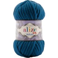 Alize Velluto 646 Mikanos Mavi El Örgü İpi