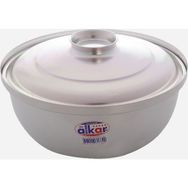 Alkar Evs Alüminyum 50 cm Gümüş Helvane Tencere
