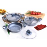 Alkar Hanımeli 6 Parça Döküm Omlet Set
