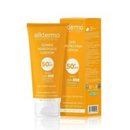 Alldermo 50+ Faktör 200 ml Renksiz Yüz Güneş Koruyucu Losyon