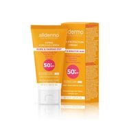Alldermo Kuru Hassas Cilt Sensitive Güneş Koruyucu Krem SPF50 + 50 ml