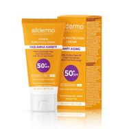 Alldermo Yaşlanma Karşıtı Anti-Aging Güneş Koruyucu Krem SPF50+ 50 ml