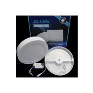 Alles 18 W Beyaz Sıva Üstü Yuvarlak Led Panel Aydınlatma
