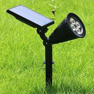 Alles 4 W Amber Solar Güneş Enerjili Kazıklı Çim Bahçe Aydınlatma