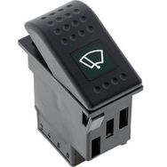 Allestoc Ampullü 24Vk Universal Silecek Düğmesi Anahtarı 4 Pin Rocker Switch Buton