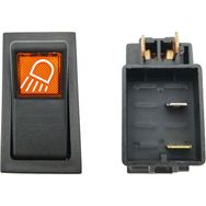 Allestock 2 Pin Ampullü 12V New Holland Traktör TD 110D Ön Çalışma Lamba Düğmesi Anahtarı