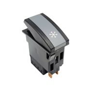 Allestock 24 V 6 Pin Ampullü Otokar Doruk Otobüs Klima Anahtar Düğme Rocker Switch