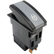 Allestock 24 V 6 Pin Ampullü Otokar Doruk Otobüs Ön Kapı Aktivasyon Anahtar Düğme Rocker Switch