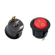 Allestock 3 Pin Işıklı On Off Anahtar