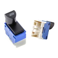 Allestock 6 Pin Fiat Palio Albea Marea Brava Mavi Sağ Cam Açma Anahtarı