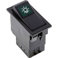 Allestock Ampullü 12V Universal Ana Işık Düğmesi Anahtarı 3 Pin Rocker Switch