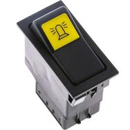 Allestock Ampullü 12V Universal Döner Uyarı Işığı Tepe Lamba Düğmesi Anahtarı 2 Pin Rocker Switch Buton