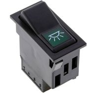 Allestock Ampullü 12V Universal İç Aydınlatma Lamba Düğmesi Anahtarı 6 Pin Rocker Switch Buton