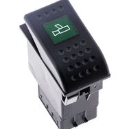 Allestock Ampullü 12V Universal Kamera Düğmesi Anahtarı 2 Pin Rocker Switch Buton