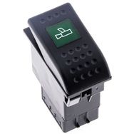 Allestock Ampullü 12V Universal Kamera Düğmesi Anahtarı 2 Pin Rocker Switch