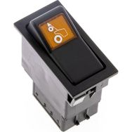 Allestock Ampullü 12V Universal Motor Emisyon Filtre Düğmesi Anahtarı 6 Pin Rocker Switch