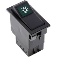 Allestock Ampullü 24V Universal Ana Işık Düğmesi Anahtarı 5 Pin Rocker Switch
