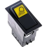 Allestock Ampullü 24V Universal Arka Çalışma İş Lamba Düğmesi Anahtarı 2 Pin Rocker Switch