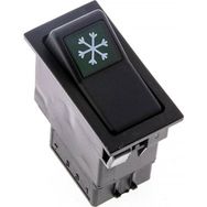Allestock Ampullü 24V Universal Klima Düğmesi Anahtarı 2 Pin Rocker Switch Buton