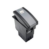 Allestock Otokar Sultan 6 Pin Ampullü 24V Kneeling Anahtar Düğme Rocker Switch