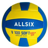 Allsix V100 Soft Sarı Mavi Voleybol Topu
