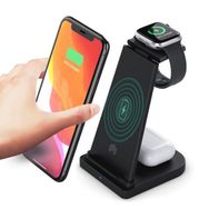 Ally 15W 3 in 1 Wireless Kablosuz Şarj Standı
