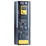 Ally 22.5 W PD 30000 mAh Transparan Led Göstergeli Siyah Powerbank