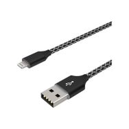 Ally iPhone 7-8-8 XS XR.11 3.0A 1 mm Mavi Hızlı Halat Usb Şarj Kablosu