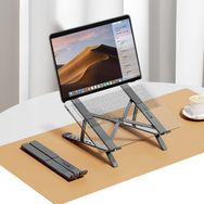Ally MC N3-2 Gri Katlanabilir Metal Masaüstü Laptop Standı