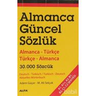 ALMANCA GÜNCEL SÖZLÜK ALMANCA-TÜRKÇE TÜRKÇE ALMANCA 30.000 SÖZCÜK - SUAT KOYUNCU