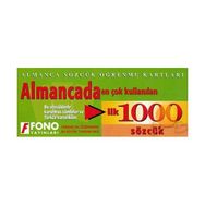 Almancada İlk 1000 Sözcük Kartları - kollektif