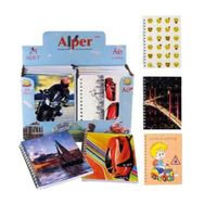 Alper 50 Yaprak A6 Çizgili Spiralli Bloknot