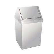 Alper Banyo 3800-325 Krom Çatı Kapaklı Çöp Kovası