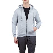 Alpinist Covert Tam Fermuarlı Gri Melanj Erkek Sweatshirt