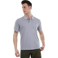 Alpinist Edge Gri Polo Erkek T-shirt