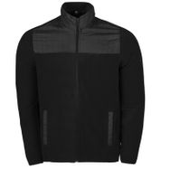 Alpinist Erkek Siyah Outdoor Polar Ceket 600507 Zeta Polar Siyah Mont