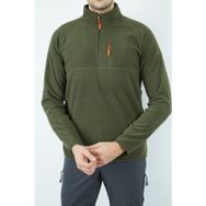 Alpinist Gamma Haki Yarım Fermuarlı Erkek Polar