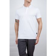 Alpinist Stratus Beyaz Polo Erkek T-shirt