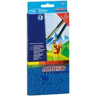 Alpino 12 Renk Kuru Sulu Boya Kalemi