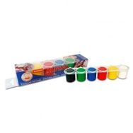 Alpino 25 ml 6 Renk Parmak Boyası