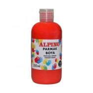 Alpino 250 ml Kırmızı Parmak Boyası