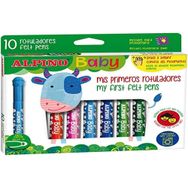 Alpino Bebek 10 Adet Keçeli Kalem